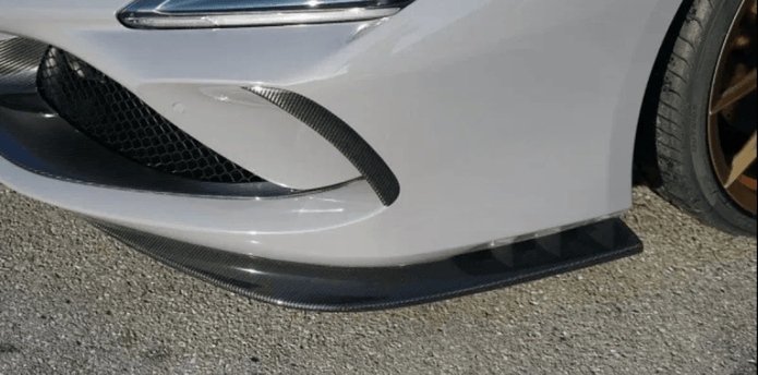 NOVITEC Front Lip Spoiler Visible Carbon for Ferrari F8 - 412 Motorsport