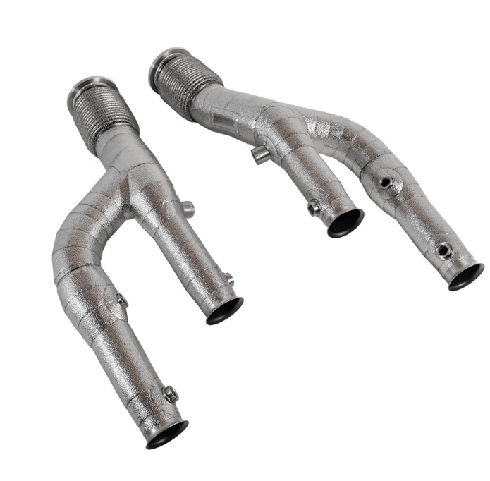 NOVITEC Lamborghini Revuelto catalyst - replacement pipe (set of two) - 412 Motorsport