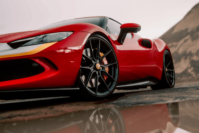 NOVITEC NF10 center lock look forged wheel w/ center nut for Ferrari 296 - 412 Motorsport