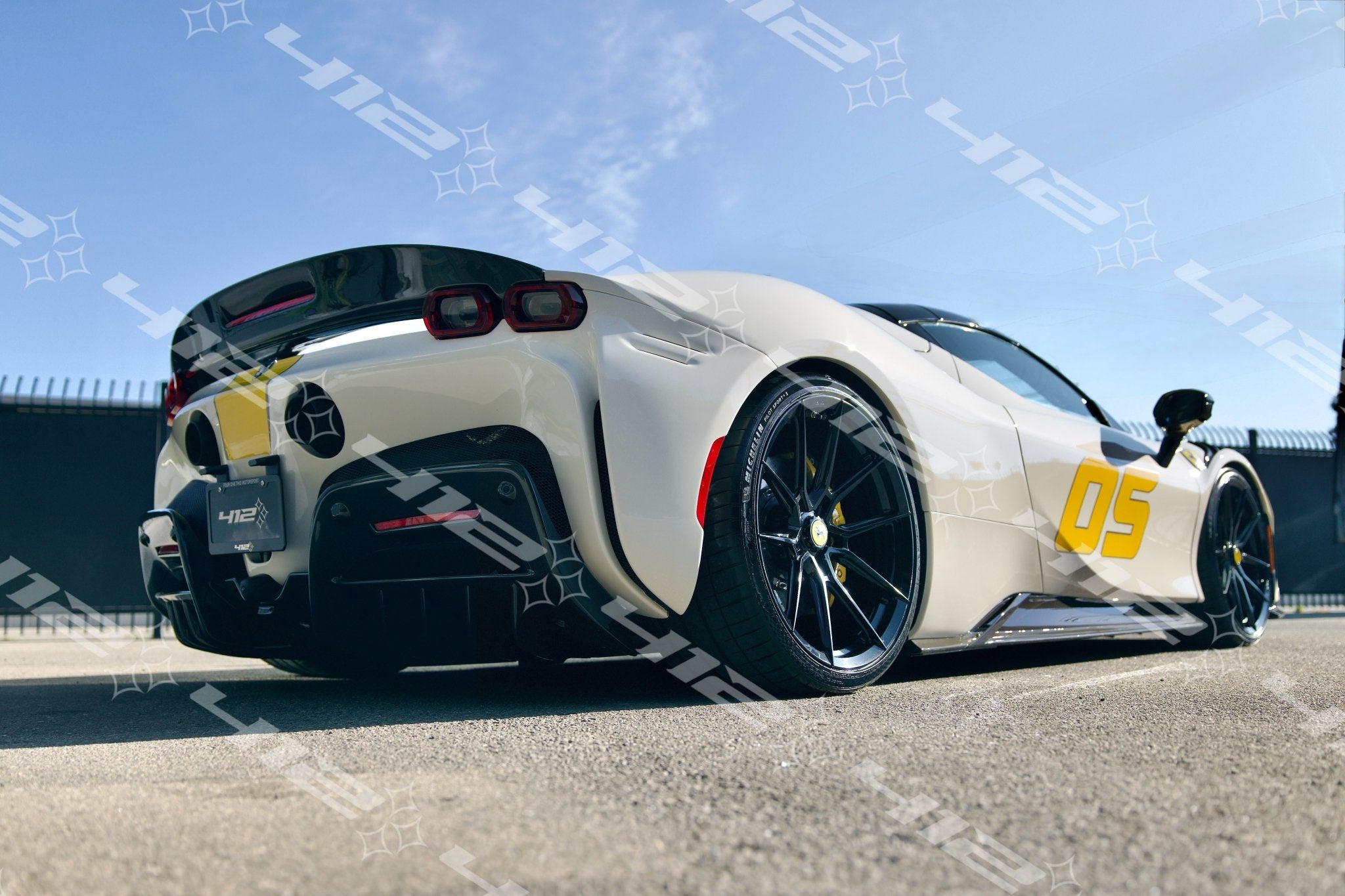 Novitec Rear Ducktail Carbon Fiber for Ferrari SF90/SF90XX - 412 Motorsport