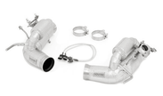 NOVITEC Stainless Steel Valved Exhaust System (with Flap - Regulation) for Ferrari 296 - 412 Motorsport