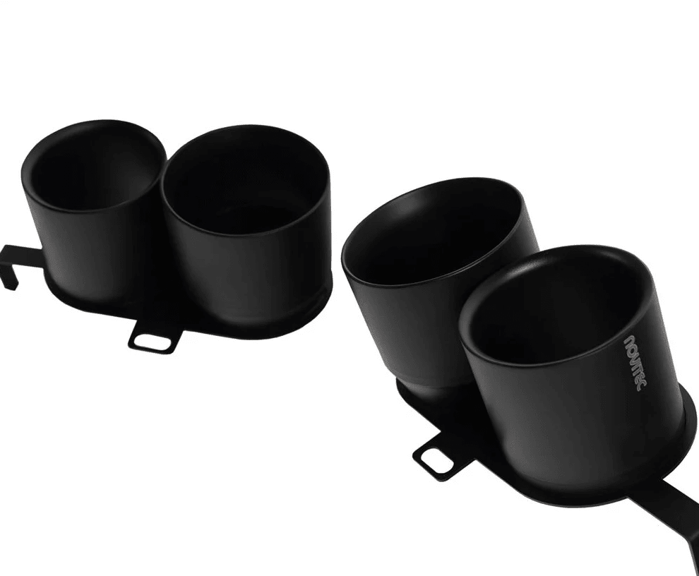 NOVITEC Tailpipes Black for Lamborghini Revuelto - 412 Motorsport