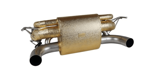 Power Optimized Exhaust System with Flap - Regulation, Complete Heat - Protection - 412 Motorsport