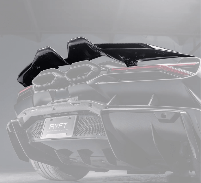 RYFT Carbon Fiber Active Rear Spoiler for Lamborghini Revuelto - 412 Motorsport