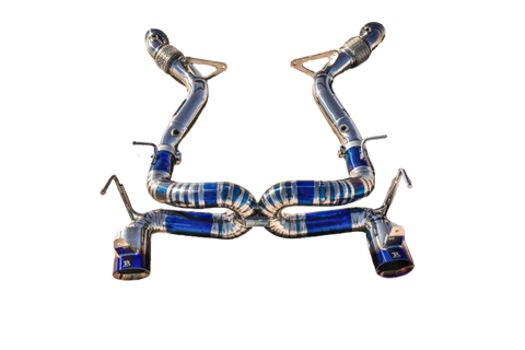 Ryft Titanium Race Exhaust Ferrari F8 - 412 Motorsport