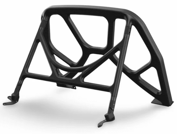 SilverRocket Seamless Dry Carbon Fiber Roll Cage for Porsche 992 GT3 - 412 Motorsport